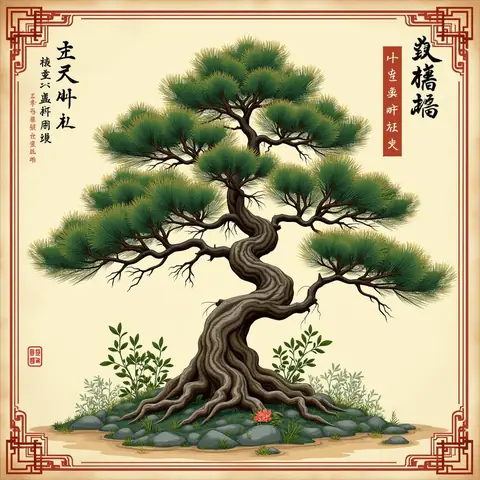 Biểu Tượng Cây Tùng Trong Văn Hóa Á Đông Tượng Trưng Cho Sự Trường Thọ Và Phẩm Chất Cao Quý