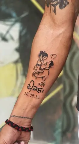 Gợi Ý Các Mẫu Hình Xăm Cha Và Con Gái Đẹp