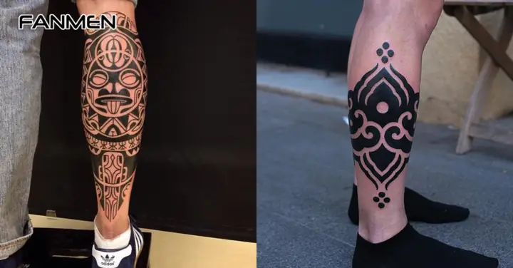 Tribal Leg Tattoo (hình Xăm Phong Cách Bộ Lạc)