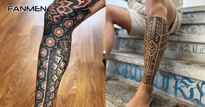 Side Leg Tattoo (hình Xăm Một Bên Chân)