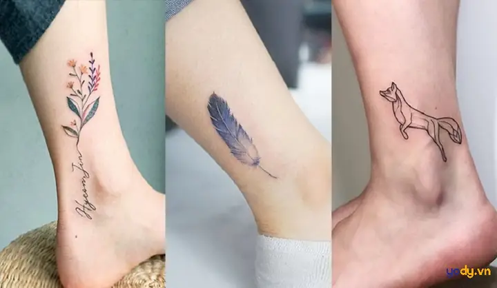 Hình Xăm Chân Nữ Độc Nhất Vô Nhị Ở Cổ Chân