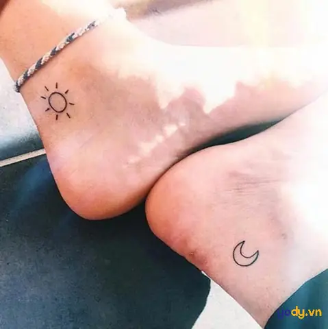 Hình Xăm Chân Nữ Độc Nhất Vô Nhị Ở Cổ Chân