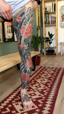 Hình Xăm Full Chân Đẹp Cho Nam