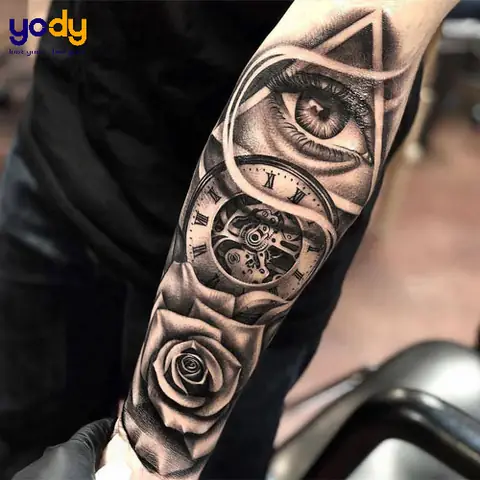 Hình Xăm Châu Âu Hoa Văn Ấn Tượng
