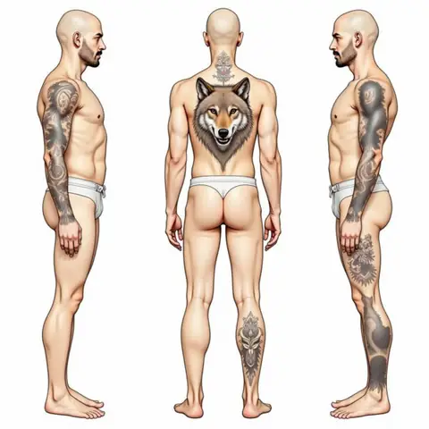 Ý Nghĩa Đa Dạng Của Hình Xăm Chó Sói