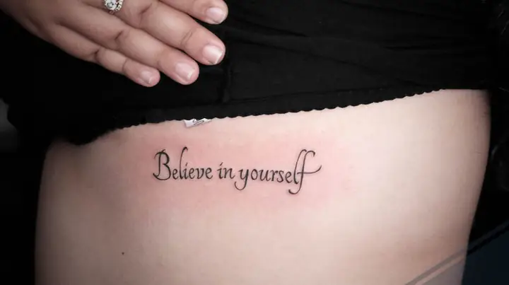 Hình Xăm Chữ Believe Có Ý Nghĩa Gì Và Mang Ý Nghĩa Như Thế Nào Trong Xã Hội Hiện Nay?