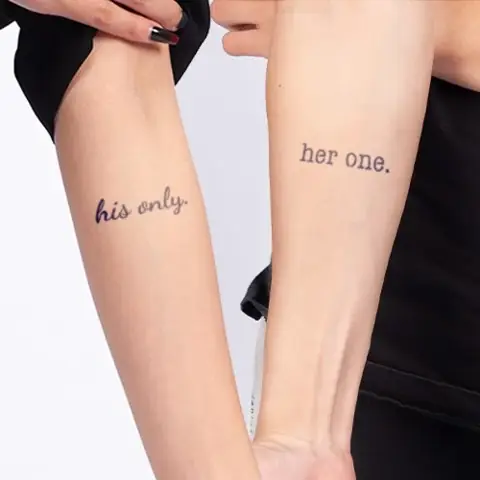 Hình Xăm Chữ Ý Nghĩa Về Cuộc Sống Cho Cặp Đôi