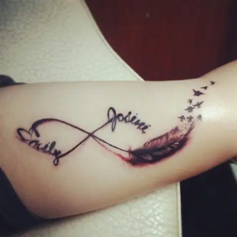 Hình Ảnh Cho Hình Xăm Chữ Family Is Forever Ở Tay: