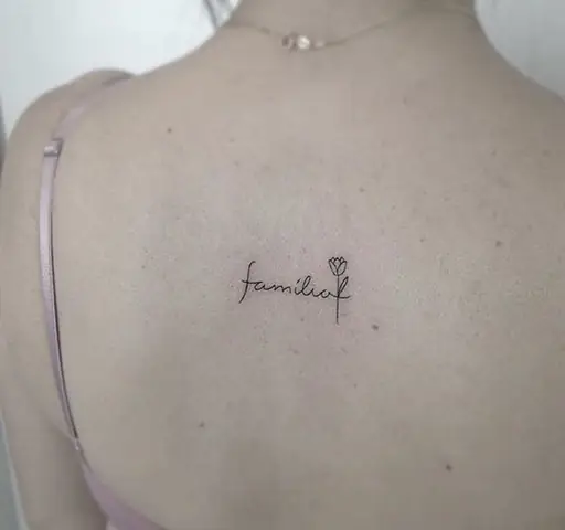 Hình Ảnh Cho Hình Xăm Chữ Family Is Forever Ở Tay: