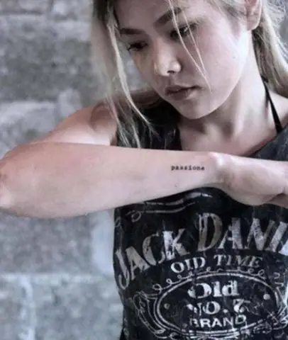 Hình Xăm Chữ Mini Đẹp Có Ý Nghĩa