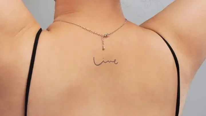 Hình Xăm Chữ Mini Đẹp Có Ý Nghĩa