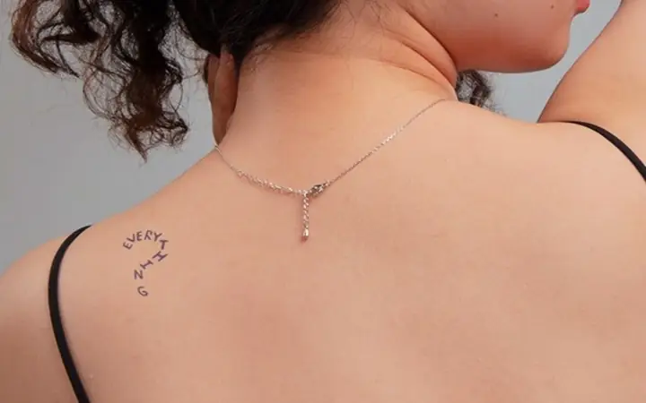 Hình Xăm Chữ Mini Đẹp Có Ý Nghĩa