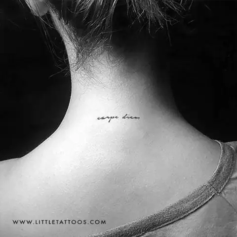 Hình Xăm Chữ Mini Đẹp Có Ý Nghĩa Nam