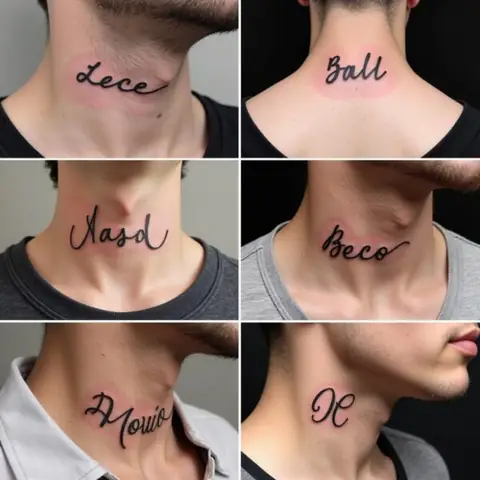 Ý Nghĩa Đa Chiều Của Hình Xăm Chữ Ở Cổ Nam Giới