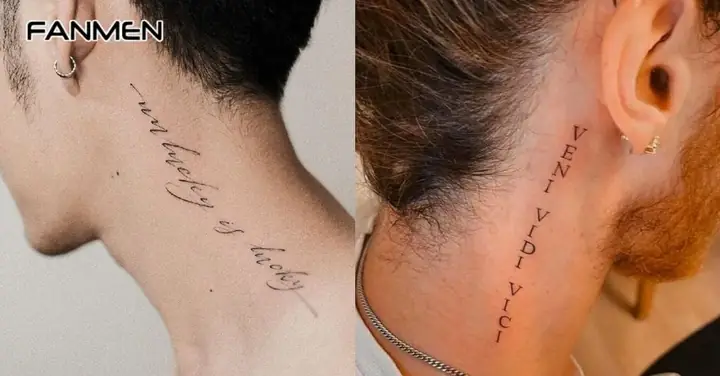 Hình Xăm Chữ Tiếng Anh Ở Cổ