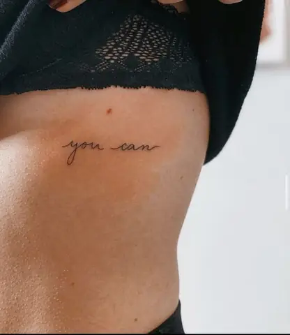 Hướng Dẫn Chăm Sóc Sau Khi Xăm Hình Xăm Chữ Mạn Sườn