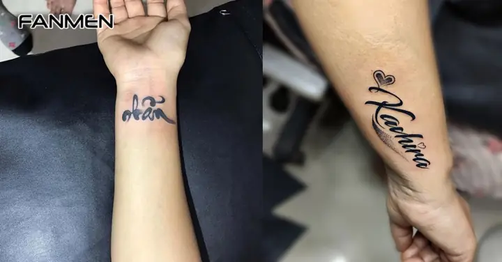 Hình Xăm Chữ Ở Cổ Tay Cho Nam