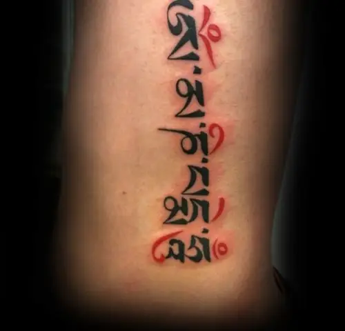 Ý Nghĩa Sâu Xa Của Hình Xăm Chữ Om Mani Padme Hum