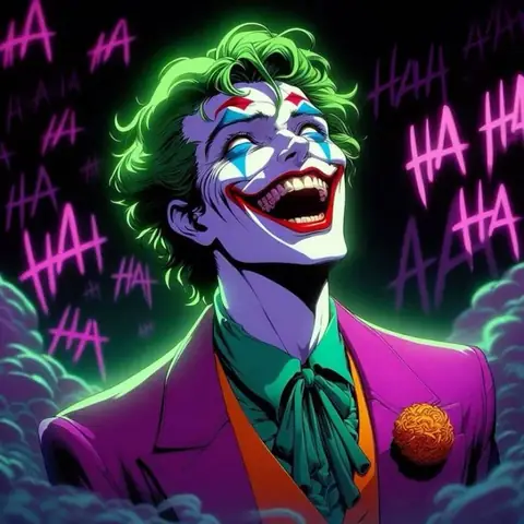 Ảnh Avatar Joker Đầy Màu Sắc – Phong Cách Fanart Và Phá Cách