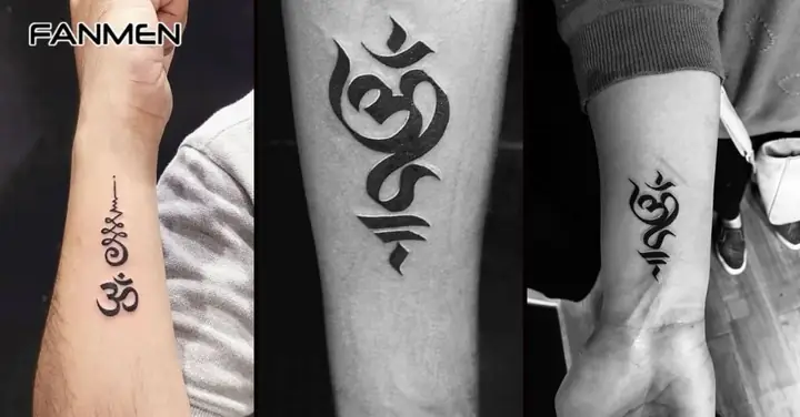 Hình Xăm Chữ Om (aum)