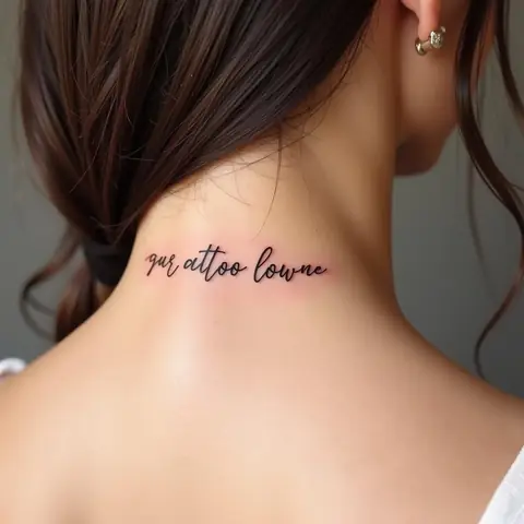 Tại Sao Hình Xăm Chữ Sau Gáy Lại Được Ưa Chuộng? Tại Sao Hình Xăm Chữ Sau Gáy Lại Được Ưa Chuộng?