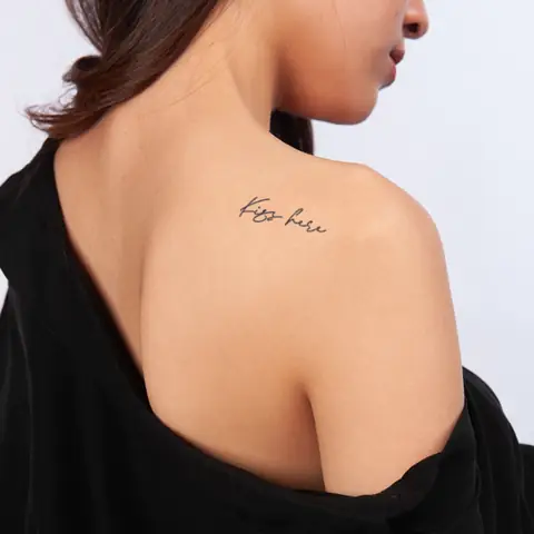 Hình Xăm Chữ Tiếng Anh Đẹp Cho Nữ