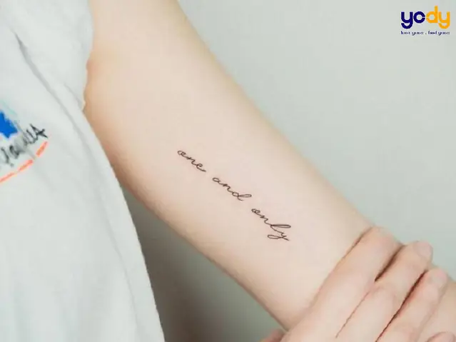 Các Mẫu Hình Xăm Chữ Ý Nghĩa Tiếng Anh