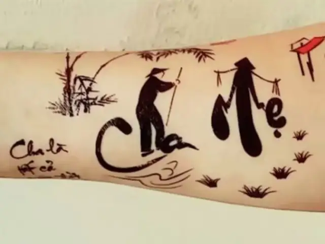 Hình Xăm Chữ Ý Nghĩa Về Gia Đình