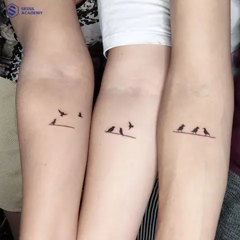 Hình Xăm Tiếng Anh Ý Cho Các Thành Viên Trong Gia Đình