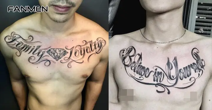 Hình Xăm Chữ Và Slogan