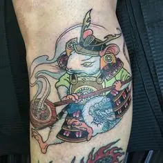 Hình Ảnh Cho Hình Xăm Chuột Samurai: