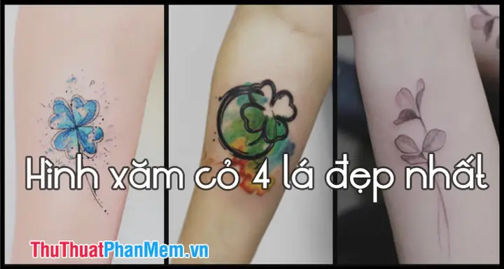Hình Ảnh Cho Hình Xăm Cỏ 4 La Cổ Tay: Hình Ảnh Cho Hình Xăm Cỏ 4 La Cổ Tay: