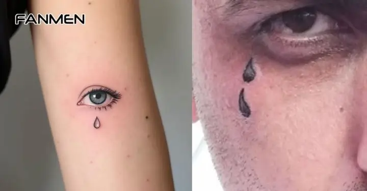 Hình Xăm Nước Mắt
