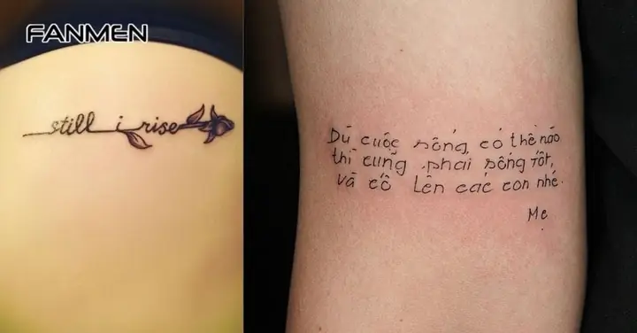 Hình Xăm Các Câu Quote Buồn, Cô Đơn