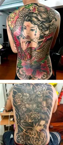 Ý Nghĩa Hình Xăm Cô Gái Nhật Full Lưng Ý Nghĩa Hình Xăm Cô Gái Nhật Full Lưng
