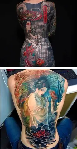 Ý Nghĩa Hình Xăm Cô Gái Nhật Full Lưng Ý Nghĩa Hình Xăm Cô Gái Nhật Full Lưng