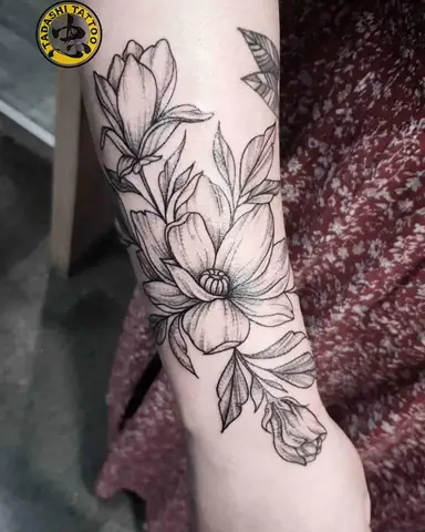 Hình Ảnh Cho Hình Xăm Cổ Tay Nữ Cá Tính: