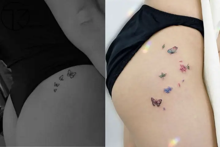 Thư Viện Hình Ảnh – Mẫu Hình Xăm Con Bướm Đẹp
