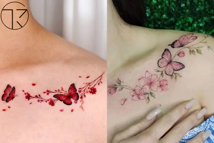 Thư Viện Hình Ảnh – Mẫu Hình Xăm Con Bướm Đẹp