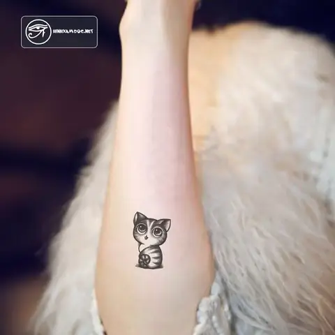 Hình Ảnh Cho Hình Xăm Con De Mini Cute: