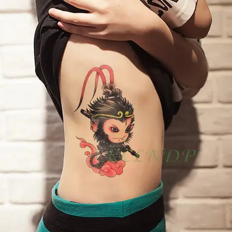 Hình Ảnh Cho Hình Xăm Con Khỉ Mini Cute:
