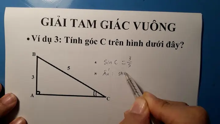 Cách Giải Tam Giác Vuông Lớp 9: Bước Vào Thế Giới Hấp Dẫn Của Toán Học