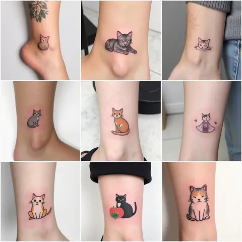 Những Phong Cách Hình Xăm Mèo Mini Hot Trend Hiện Nay? “meow-dern” Và Đầy Sáng Tạo