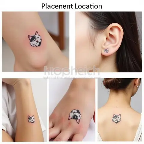 Những Vị Trí Xăm Hình Mèo Mini Được Yêu Thích Nhất? “meow-tiful” Ở Mọi Góc Nhìn