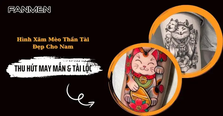 80+ Hình Xăm Mèo Thần Tài Đẹp Cho Nam Chiêu Tài Lộc, May Mắn