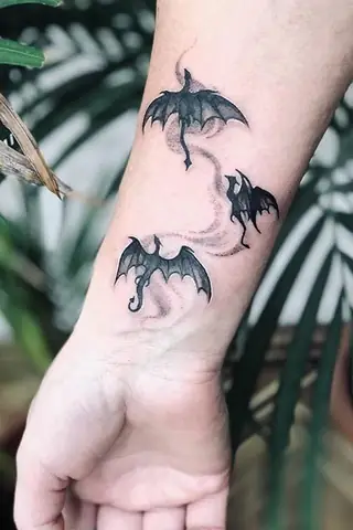 Hình Xăm Rông Mini Dành Cho Nữ
