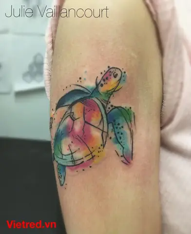 Hình Xăm Rùa Honu