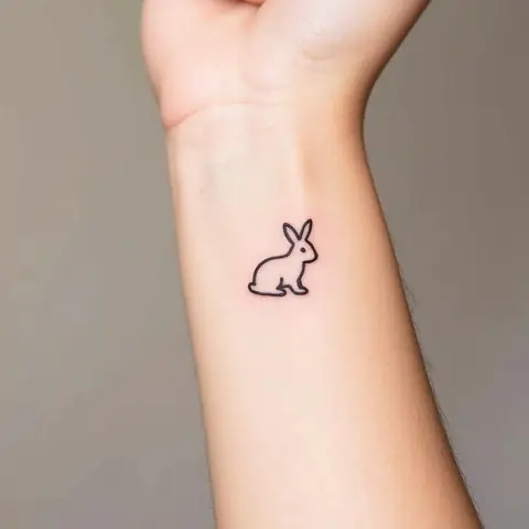 Ý Nghĩa Biểu Tượng Đằng Sau Hình Xăm Con Thỏ