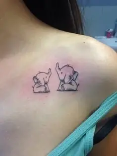 99 Hình Xăm Con Voi Mini Dễ Thương Độc Lạ