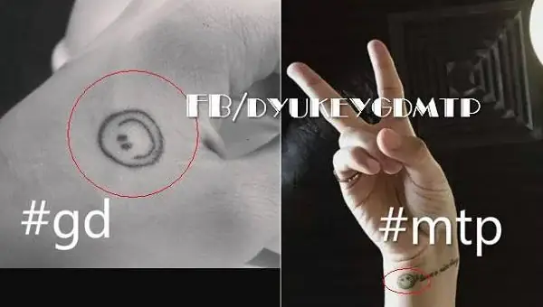 Hình Xăm Của G-dragon